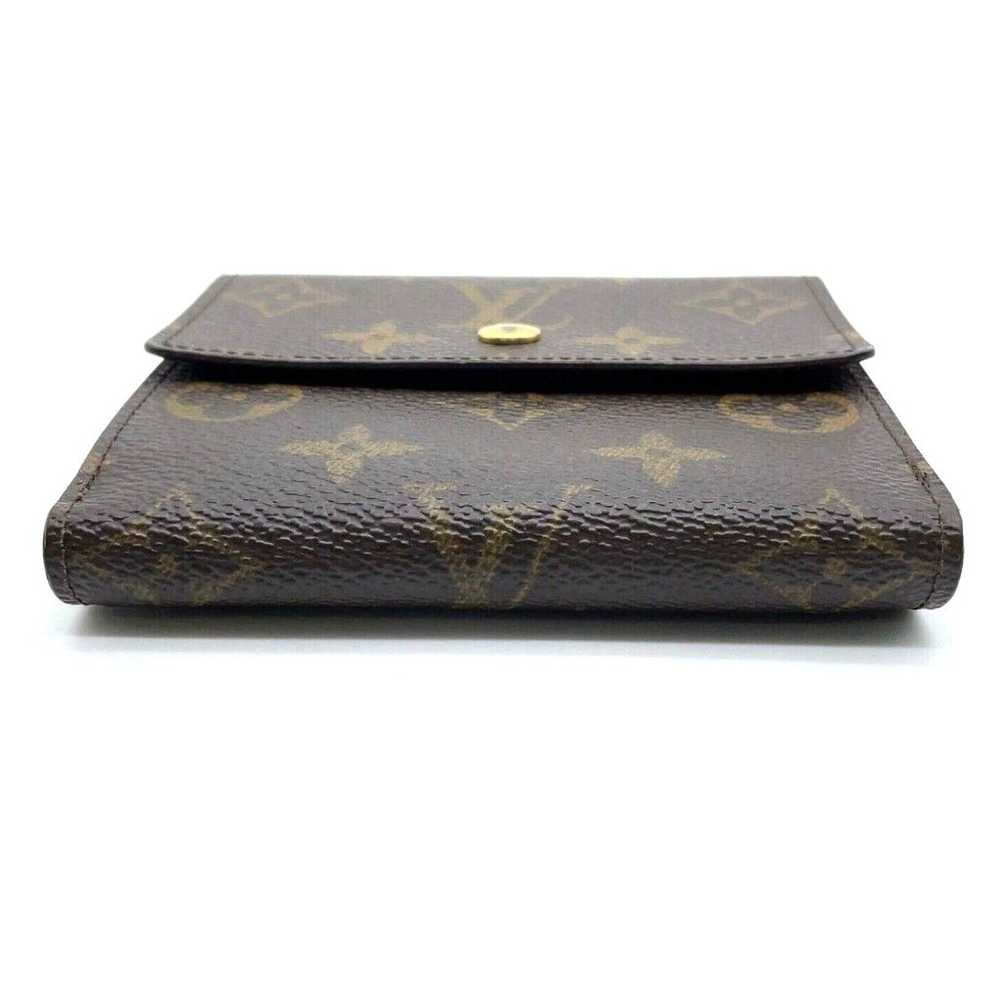 Authentic LV Monogram Porte Monnaie W Hook Leathe… - image 3