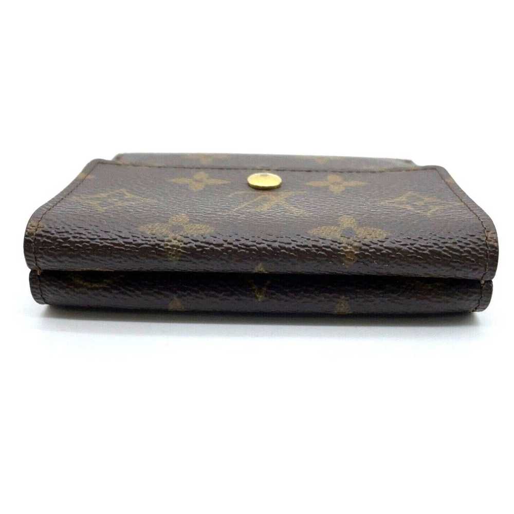 Authentic LV Monogram Porte Monnaie W Hook Leathe… - image 4