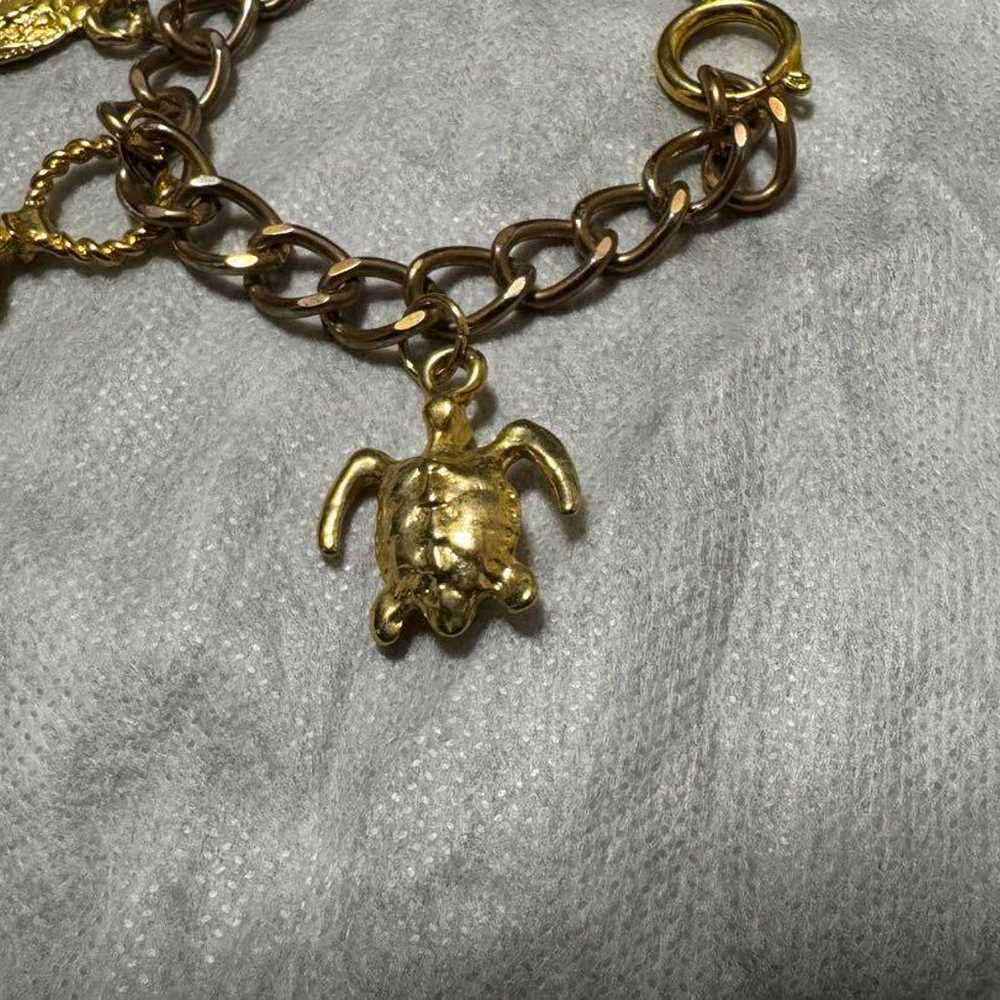 Vintage Old CHANEL Charm Bracelet - image 7