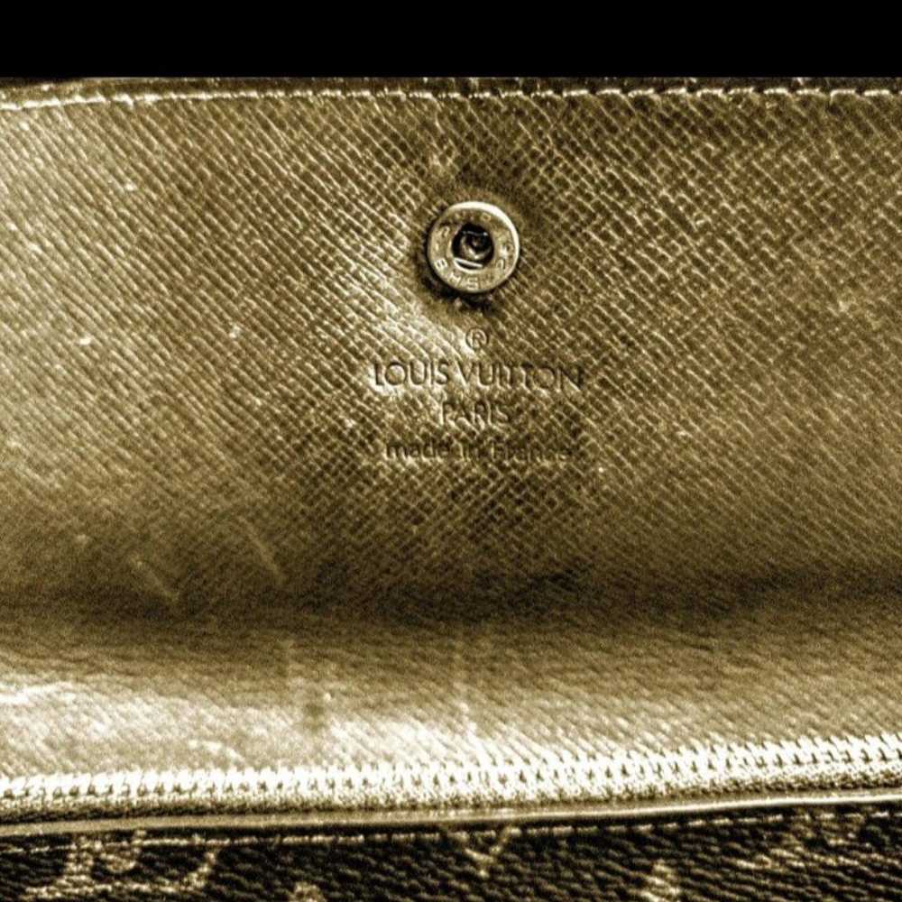 Classic LOUIS VUITTON France Wallet Monogram Sara… - image 7