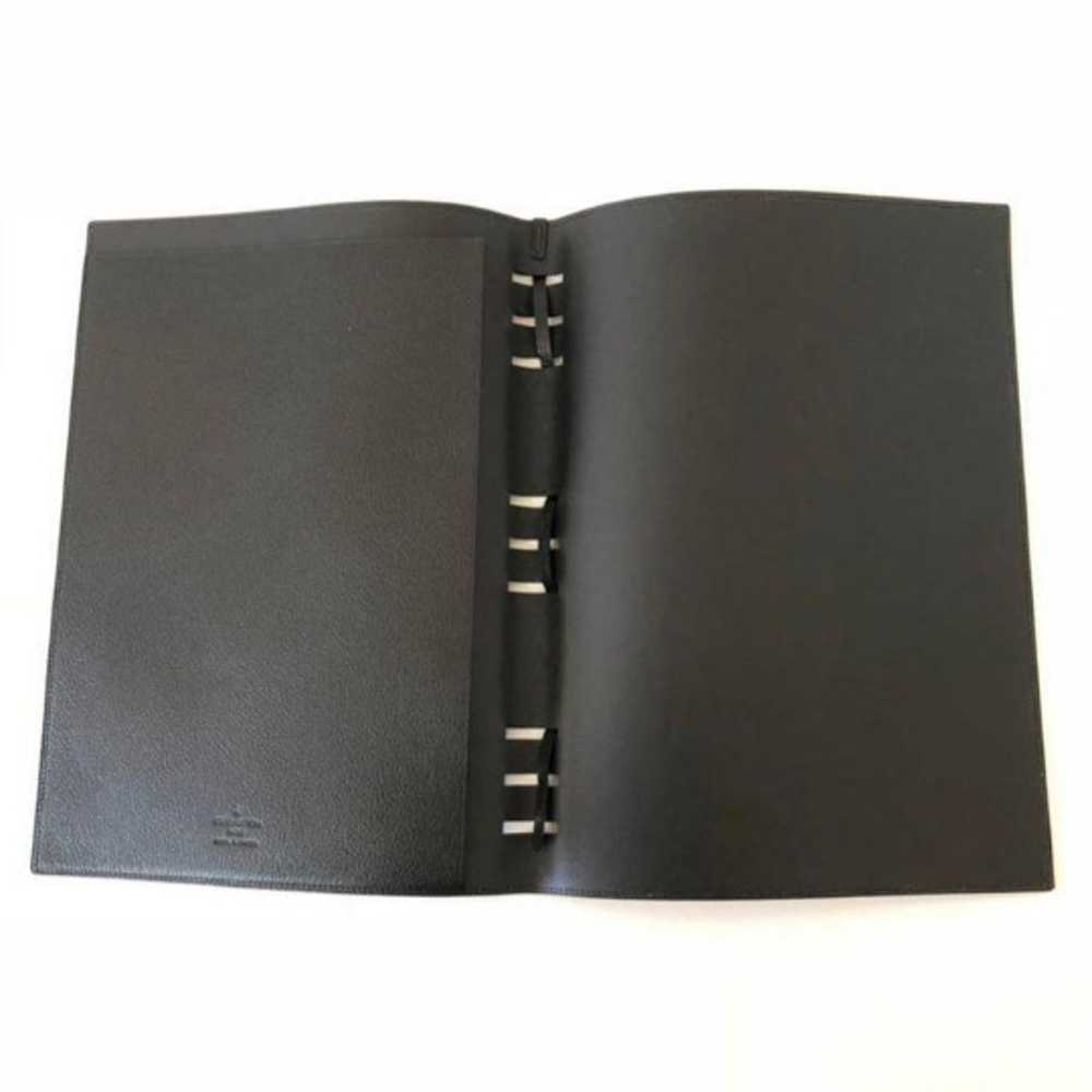 Louis Vuitton Large Black Leather Lady - image 3