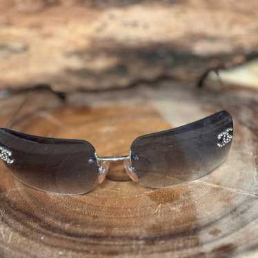 CHANEL サングラス 4017-D ケース付き Chanel sunglasses 4017-d silver - Gem
