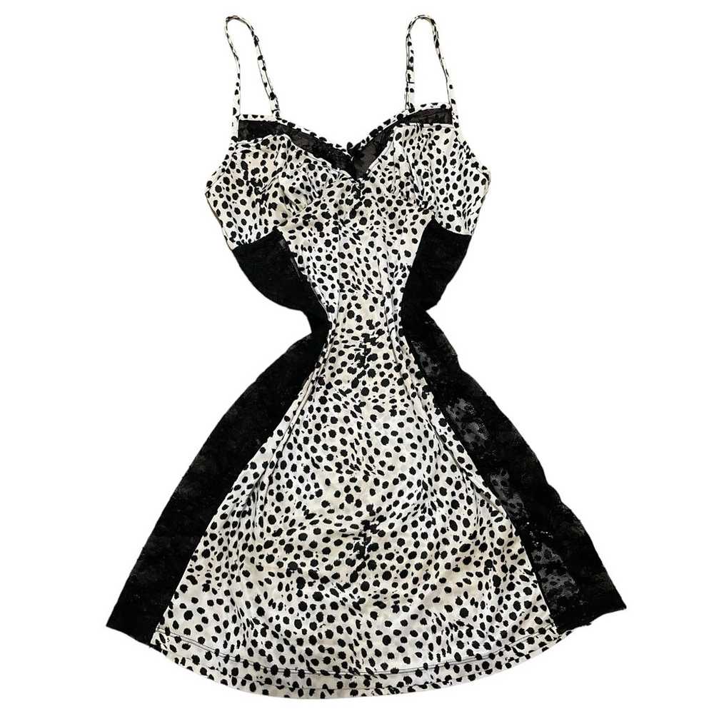 Vintage Cheetah Slip dress, size S - image 1