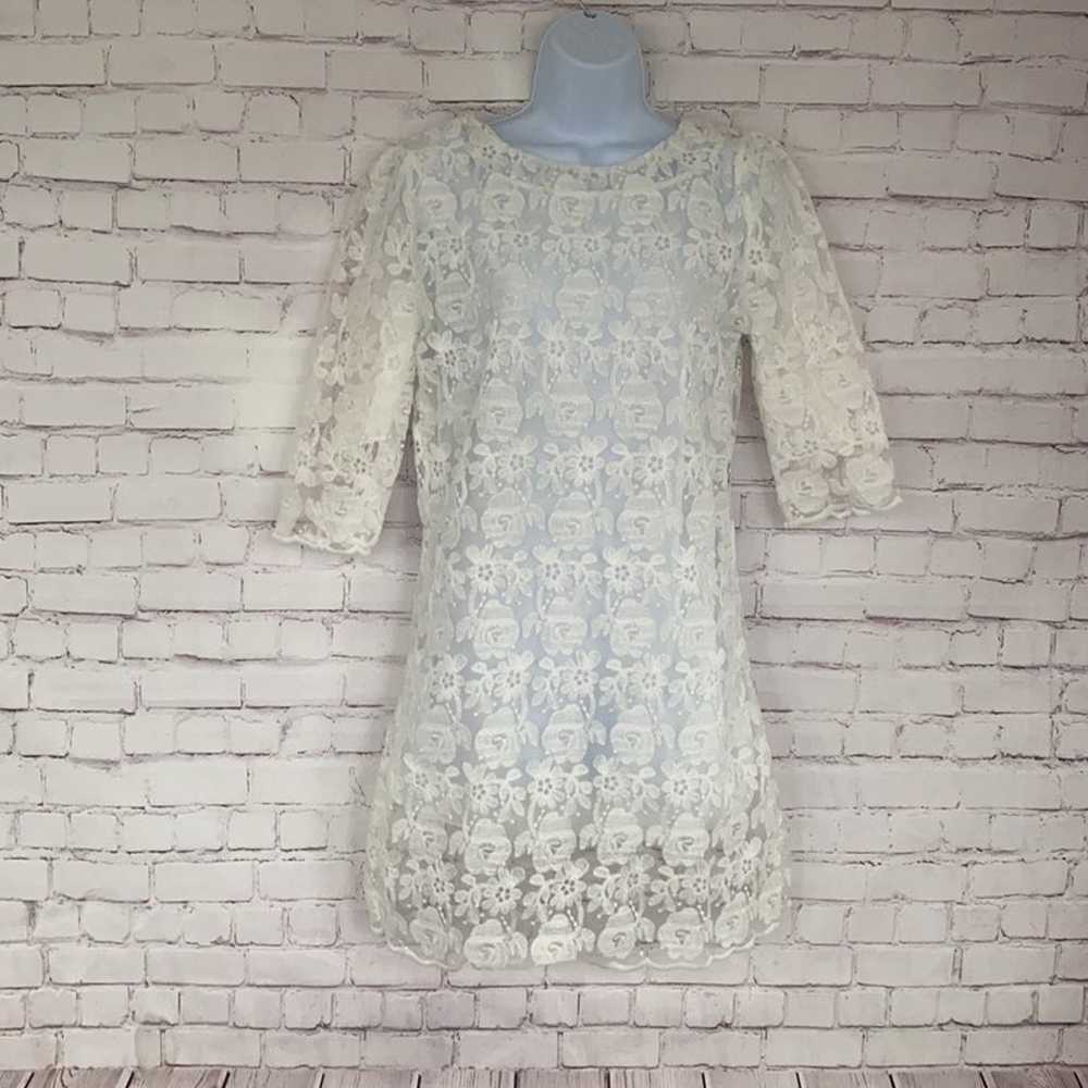 Vintage inspired white dress - image 1