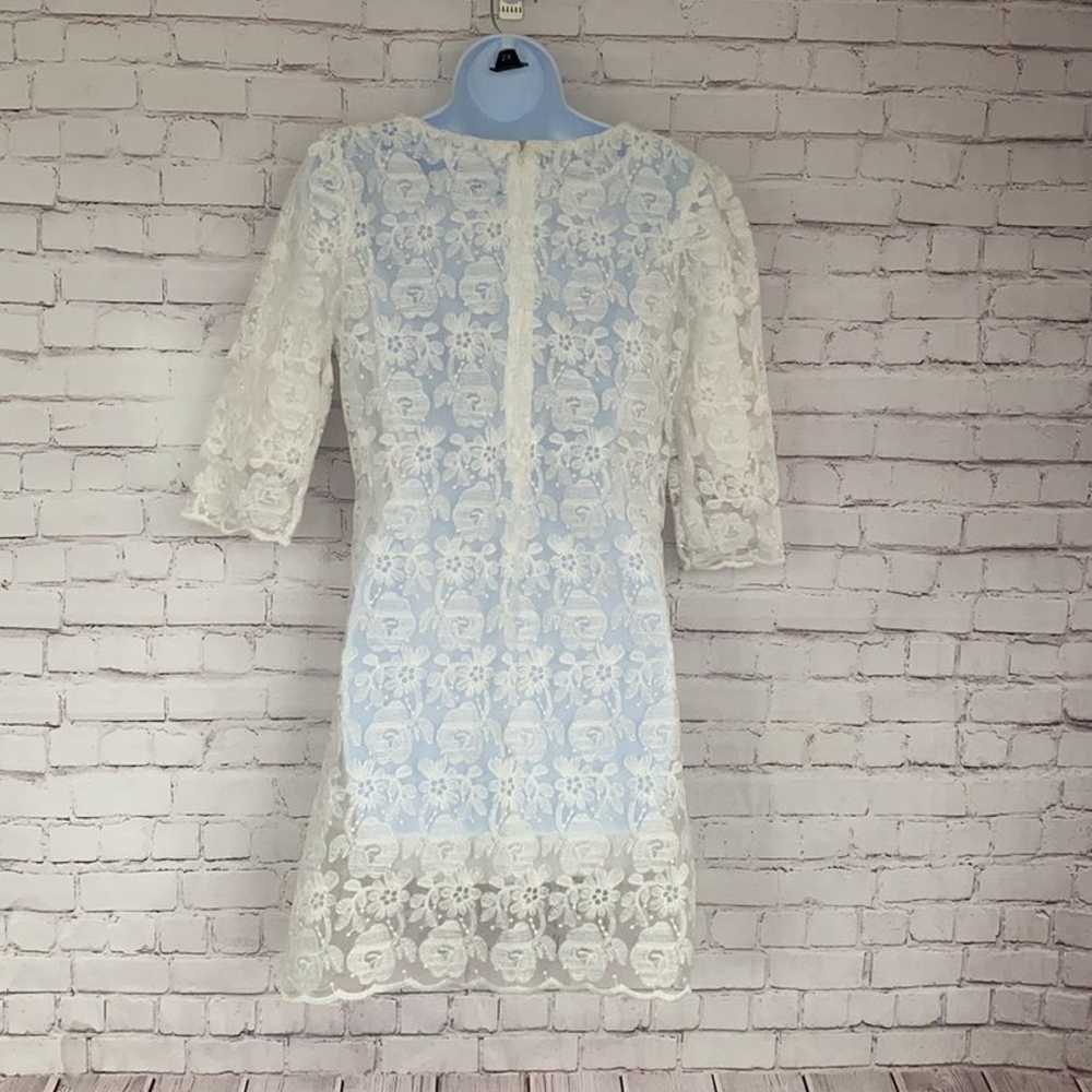 Vintage inspired white dress - image 2