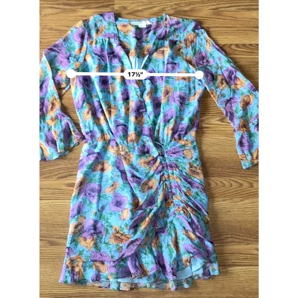 Veronica Beard blue/pink SEAN FLORAL-PRINT DRESS … - image 9