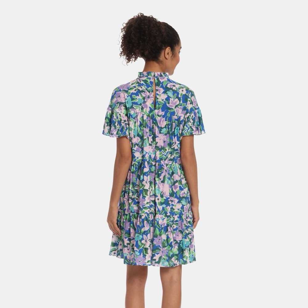 Donna Morgan Lively Ruffle Sleeve Midi Floral Dre… - image 6