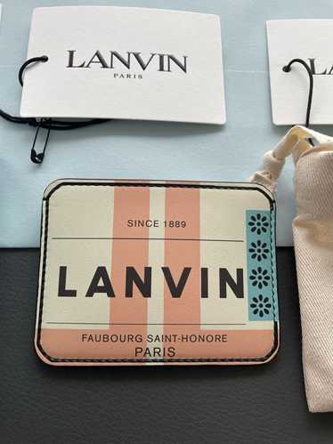 Lanvin RARE Runway Brand NEW Iconic Lanvin Logo Le