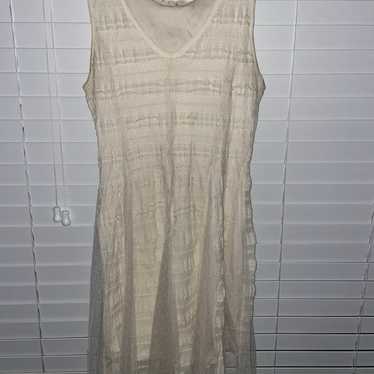 Cream Lace Dress