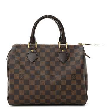 LOUIS VUITTON Damier Ebene Speedy 25