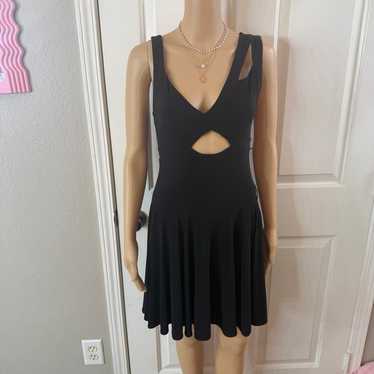 Y2K Vintage Bebe Addiction Black Dress