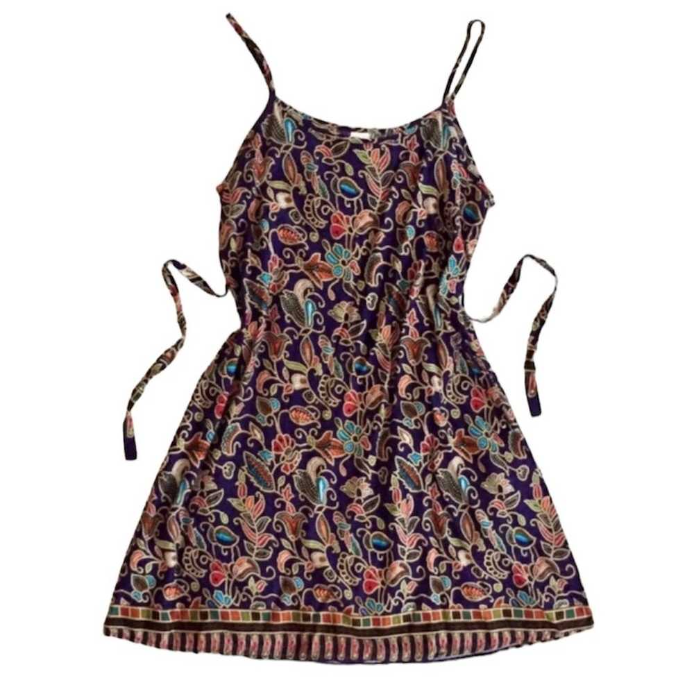 Vintage paisley print dress, S - image 2