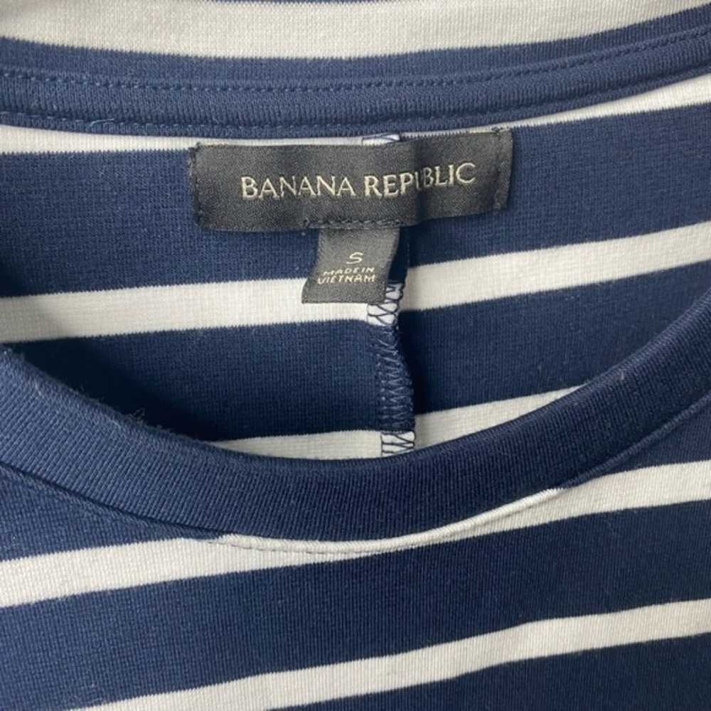 Banana Republic Striped Structured Nautical Casua… - image 3