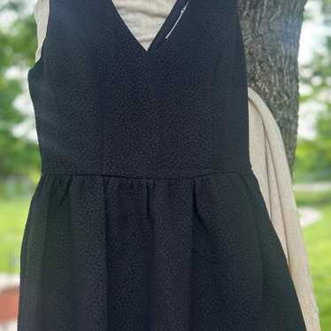 *VINTAGE* LUSH black romper … wrap mini skort size