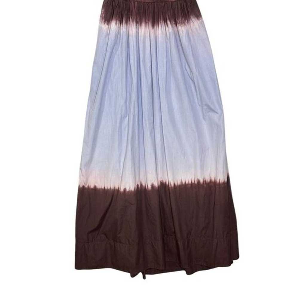 A.L.C. Blair Dip-Dyed Cotton Halter Maxi Dress | 4 - image 6