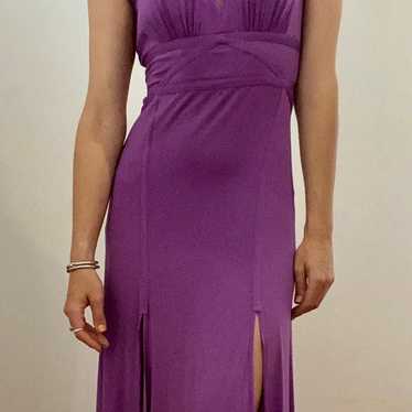 BCBG MaxAzria Violet Gown - image 1