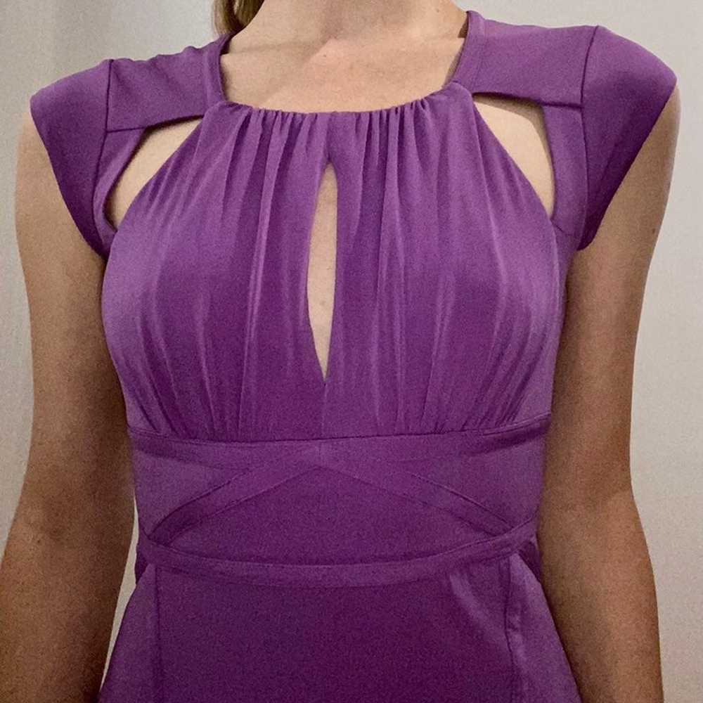 BCBG MaxAzria Violet Gown - image 3