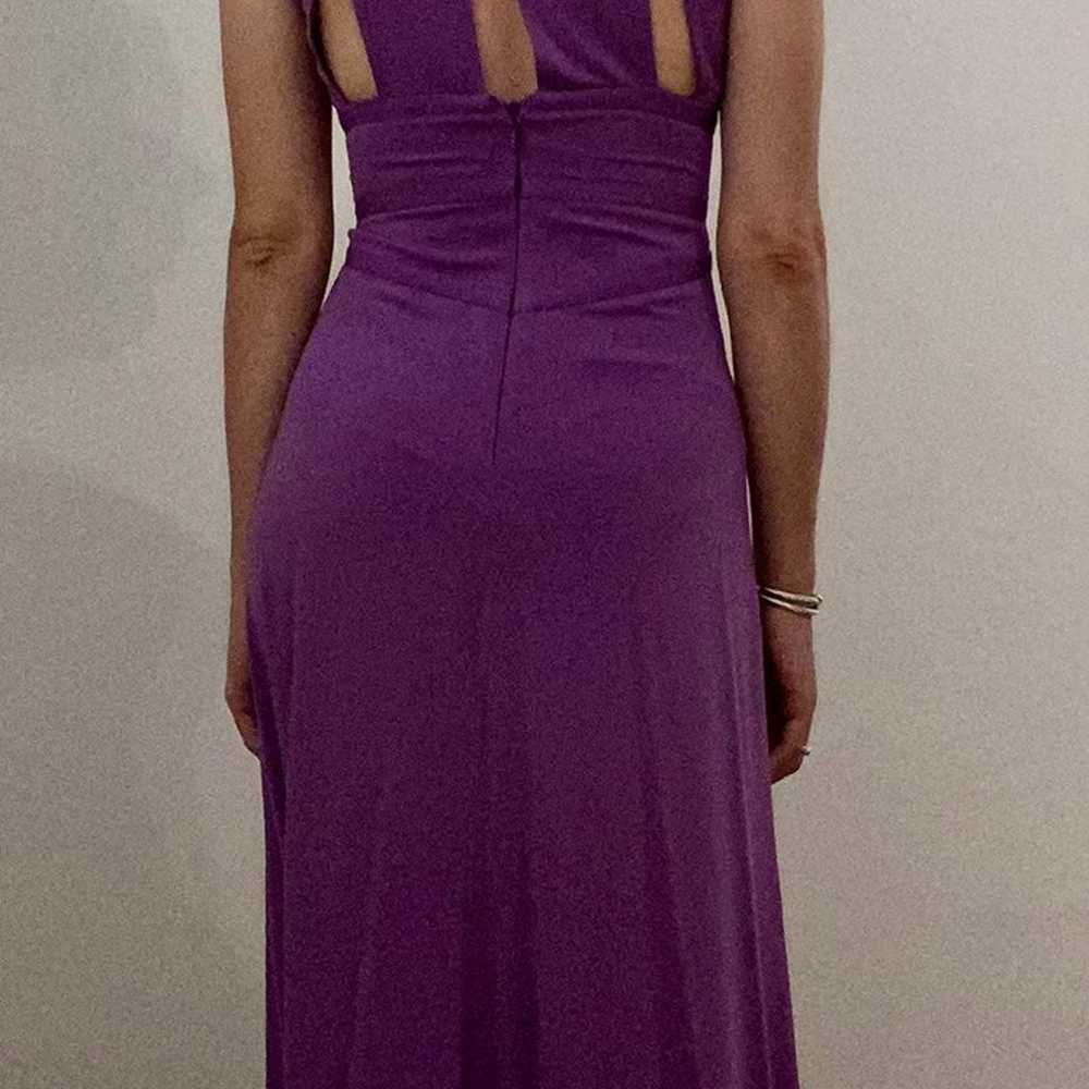 BCBG MaxAzria Violet Gown - image 4