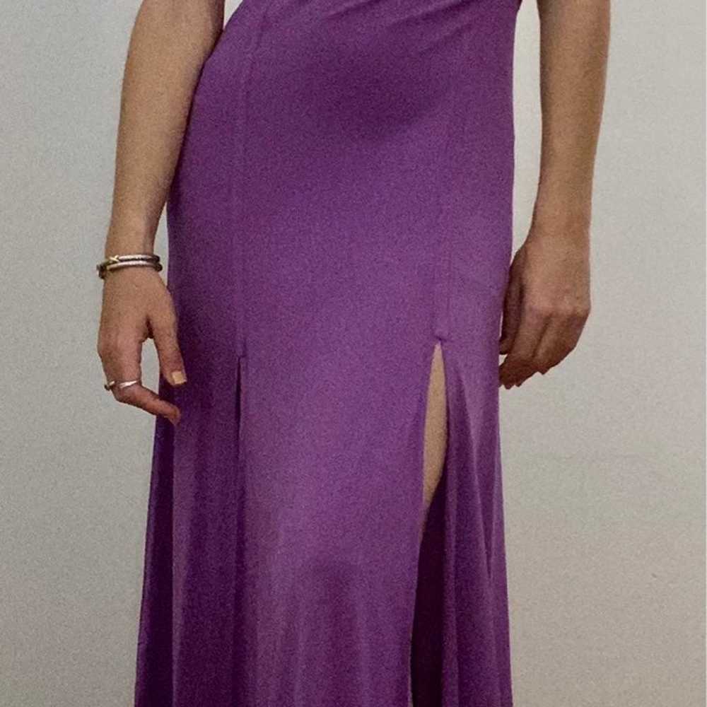 BCBG MaxAzria Violet Gown - image 5