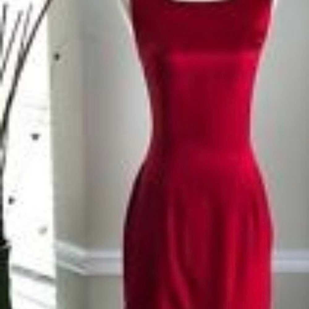 Vintage 1960s silk cocktail dress - image 1