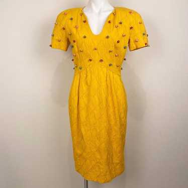 Diane Dickinson Vintage Beaded Dress - image 1