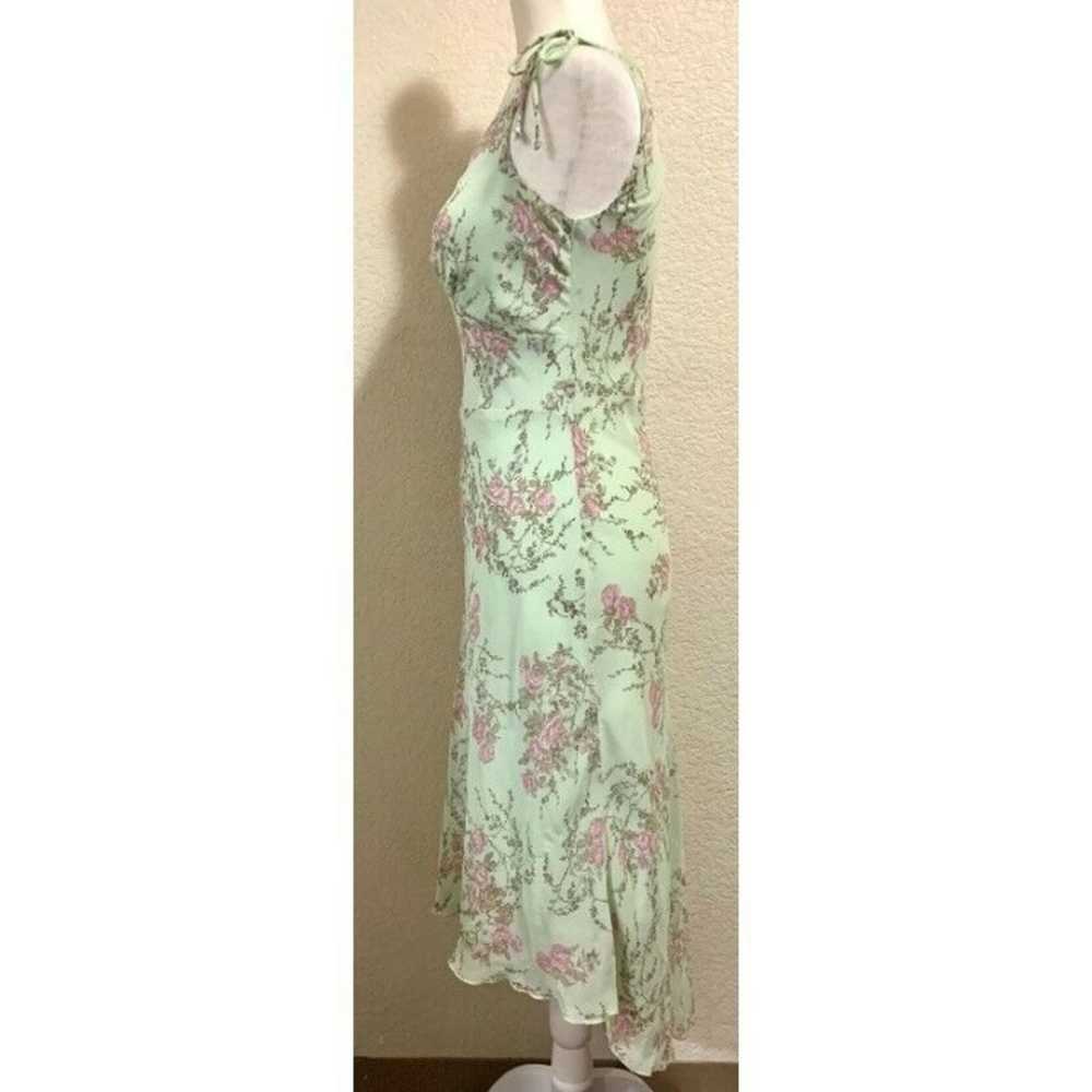 Teeze Me Vintage Y2K Mint Green Floral Babydoll F… - image 2