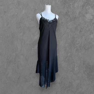 Vintage California Dynasty Black Dress