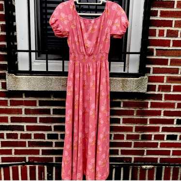 Boden Floral maxi dress. Size 4 100% Cotton.