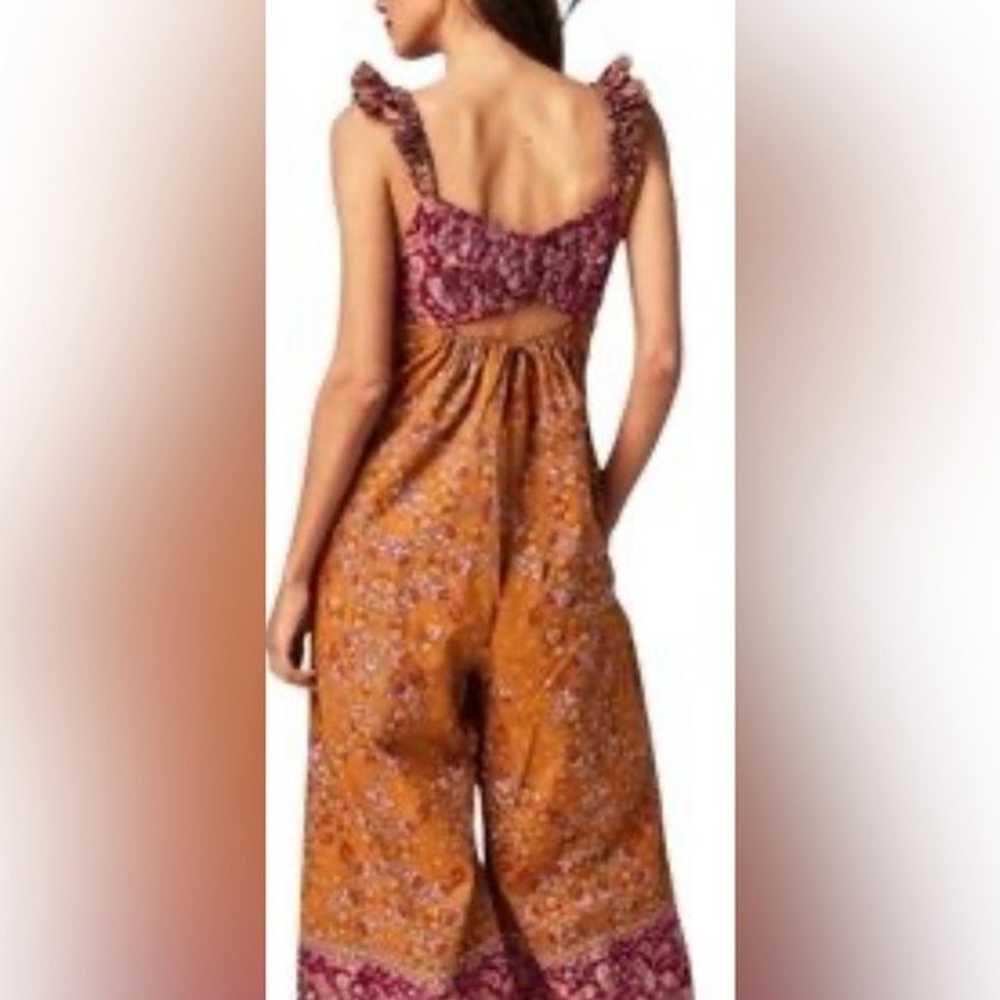 Free People Bali Albright Jumpsuit NWOT Size S Go… - image 2