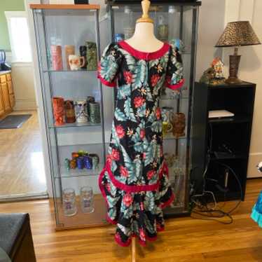 週末価格！1980/90s Princess Kaiulani ワンピース 🌸PATTERNS PACIFICA 2102-LADIES HAWAIIAN PRINCESS KAIULANI