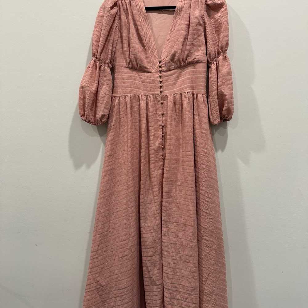 Anthropologie O.P.T. Massaya Midi Dress Dusty Ros… - image 3