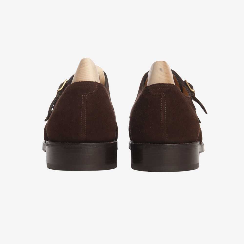 John Lobb William Suede Monk Strap + Trees - image 3