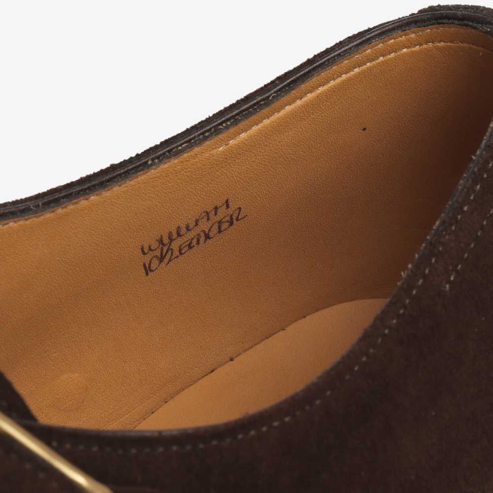 John Lobb William Suede Monk Strap + Trees - image 6