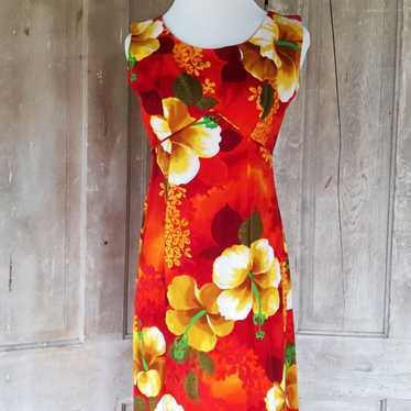 Vintage Royal Hawaiian Dress - image 1