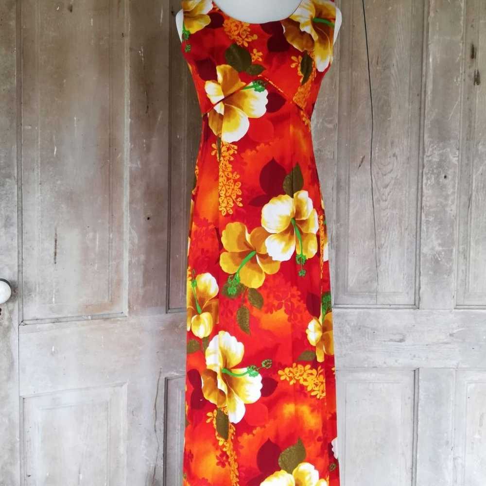 Vintage Royal Hawaiian Dress - image 3