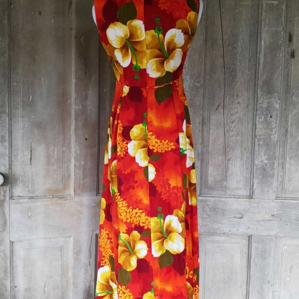 Vintage Royal Hawaiian Dress - image 7