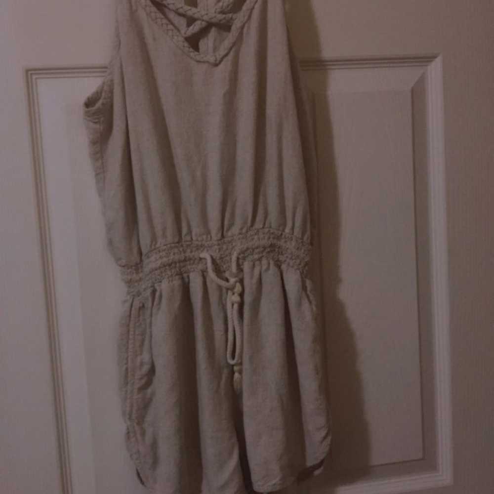 Light Khaki Romper - image 1