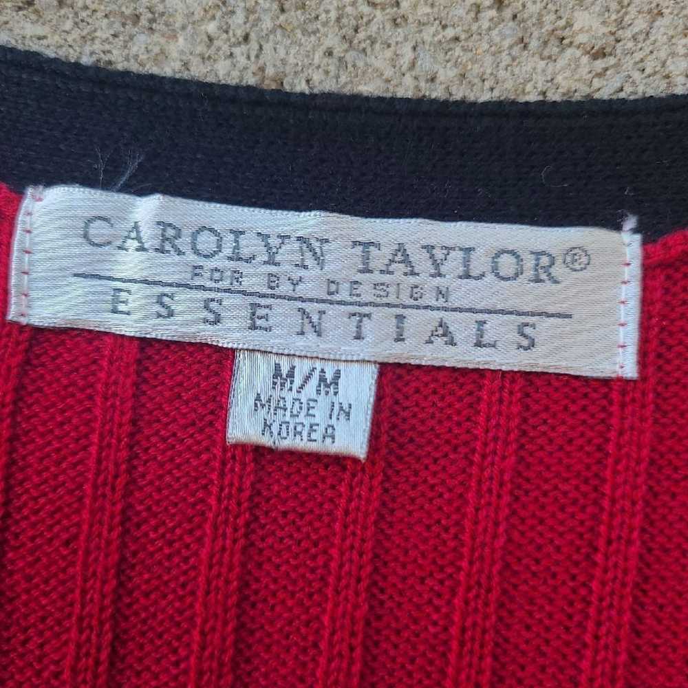 Vintage Carolyn Taylor Essentials sweater dress - image 3