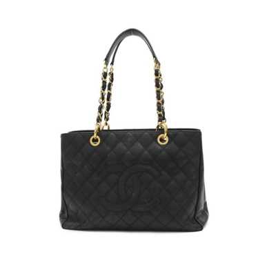 Chanel Chanel Matelasse GST Chain Tote Caviar Bla… - image 1