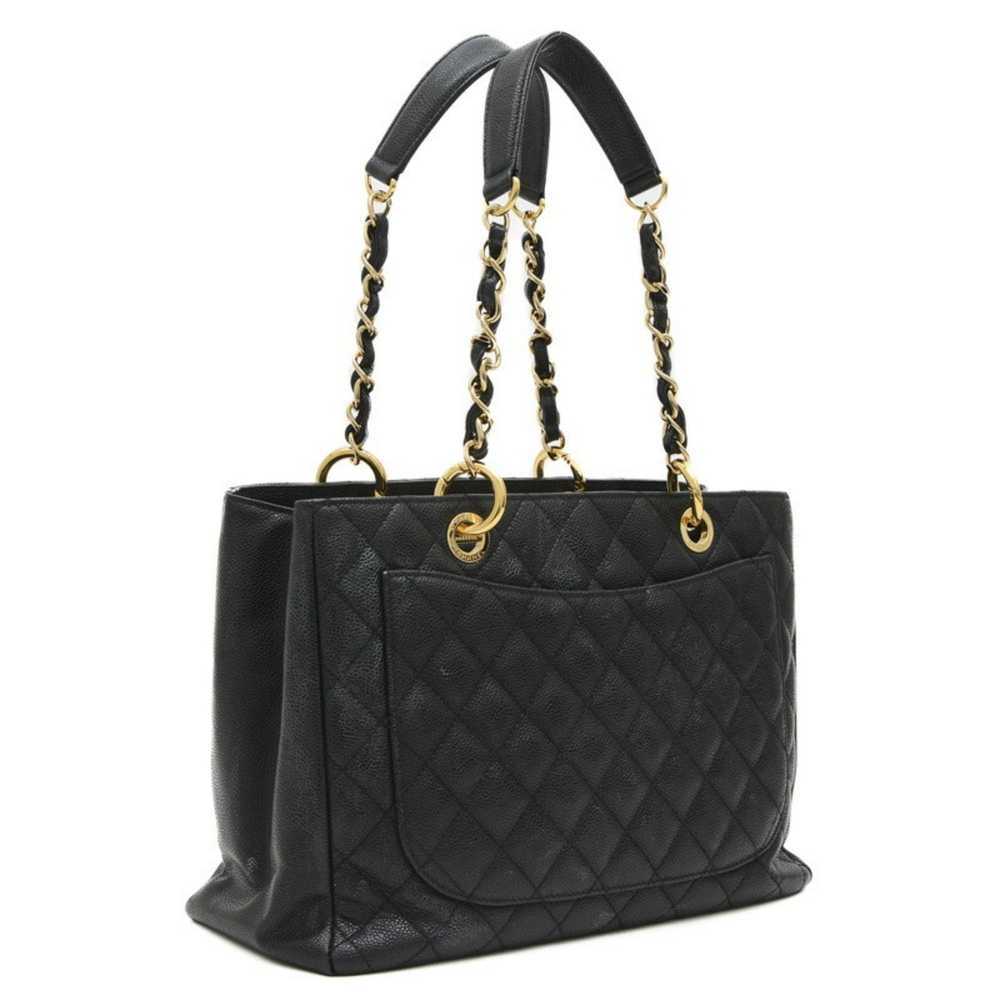 Chanel Chanel Matelasse GST Chain Tote Caviar Bla… - image 2