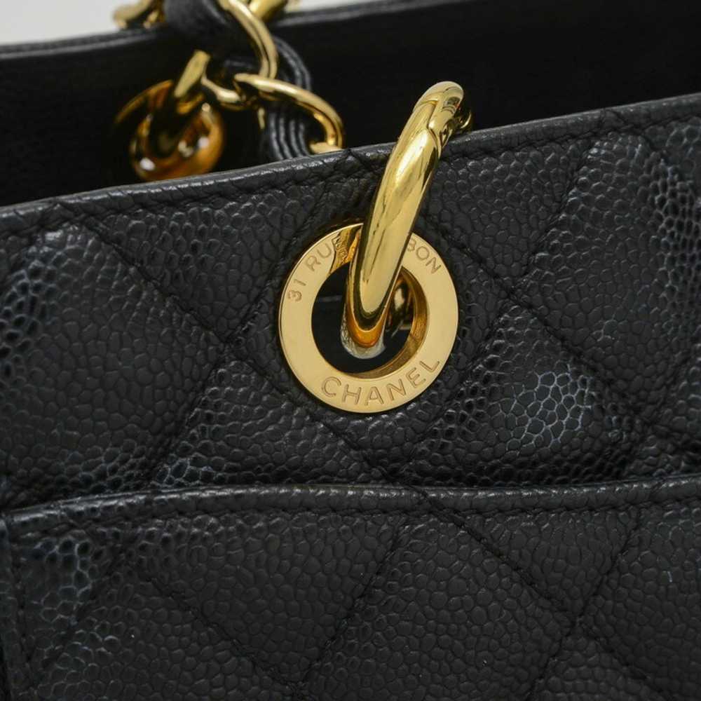 Chanel Chanel Matelasse GST Chain Tote Caviar Bla… - image 4