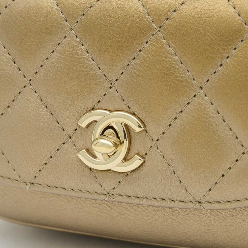 Chanel Chanel CC Belt Bag Matelasse Lambskin Gold - image 4