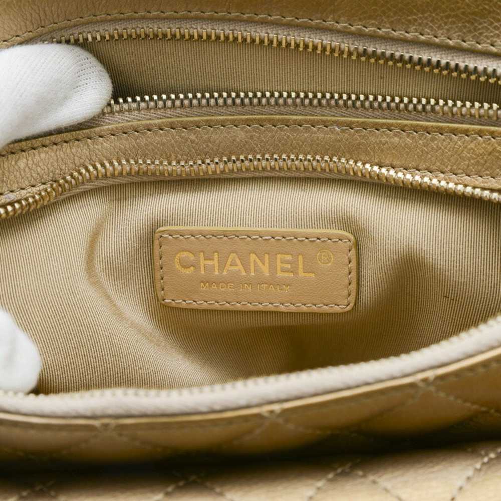 Chanel Chanel CC Belt Bag Matelasse Lambskin Gold - image 9