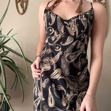 Vintage 90s Midi Slip Dress - image 1