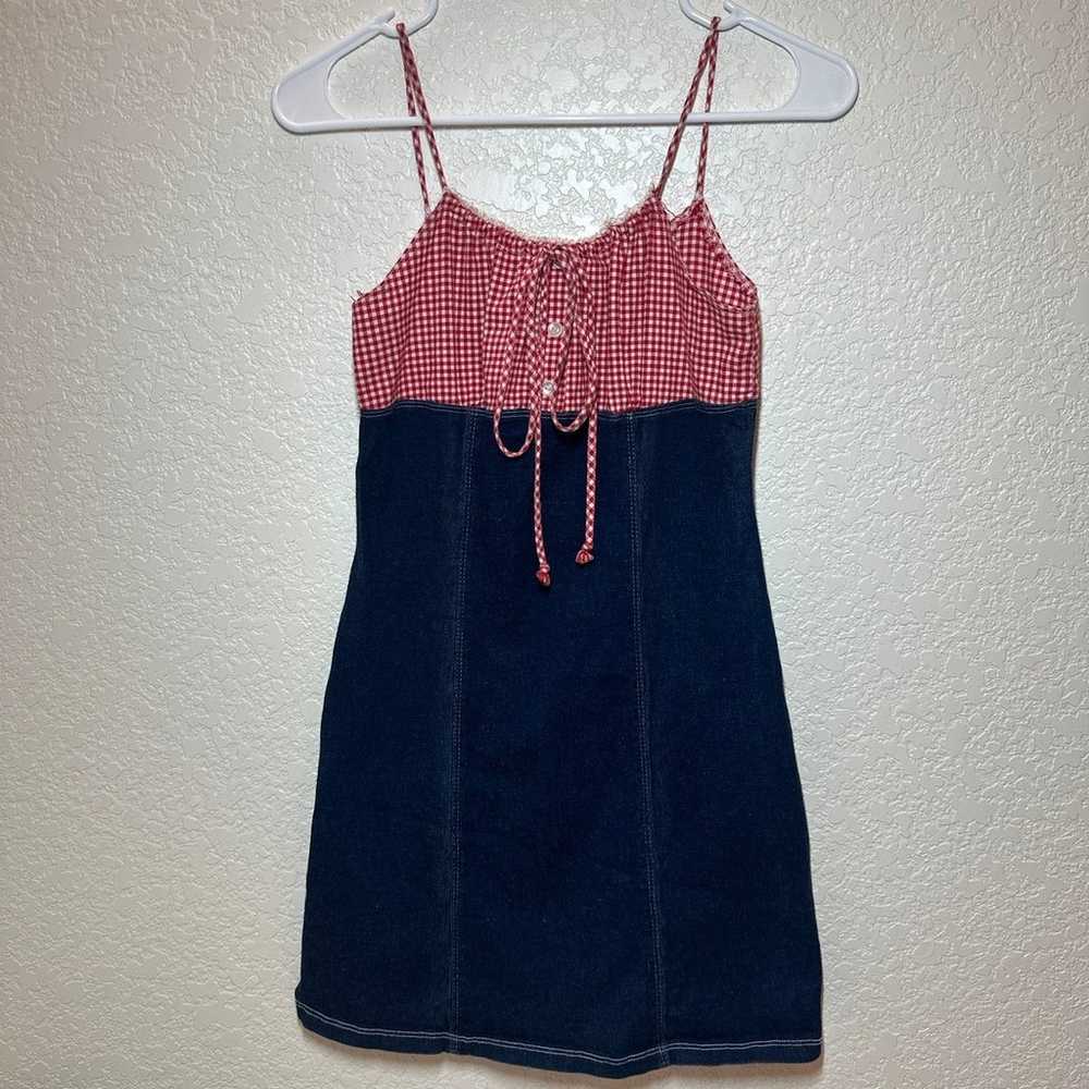 Women’s Vintage Gingham Dress - image 1