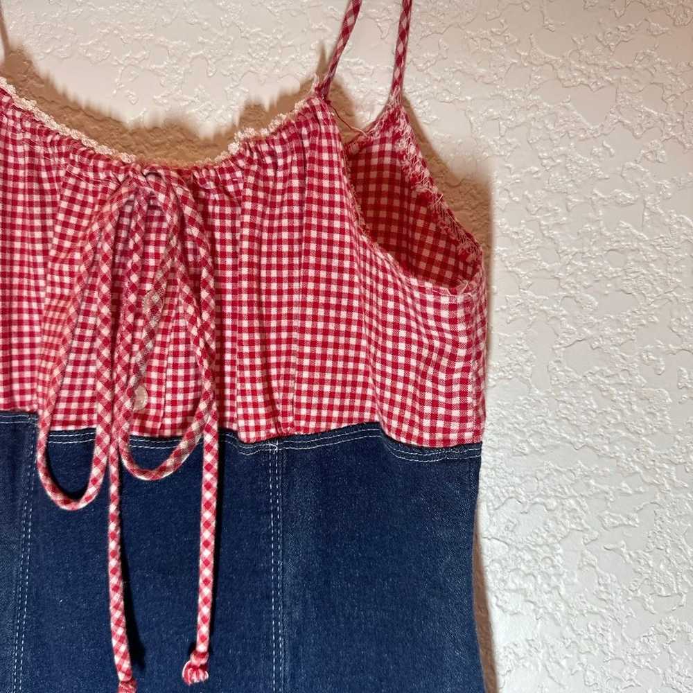 Women’s Vintage Gingham Dress - image 2