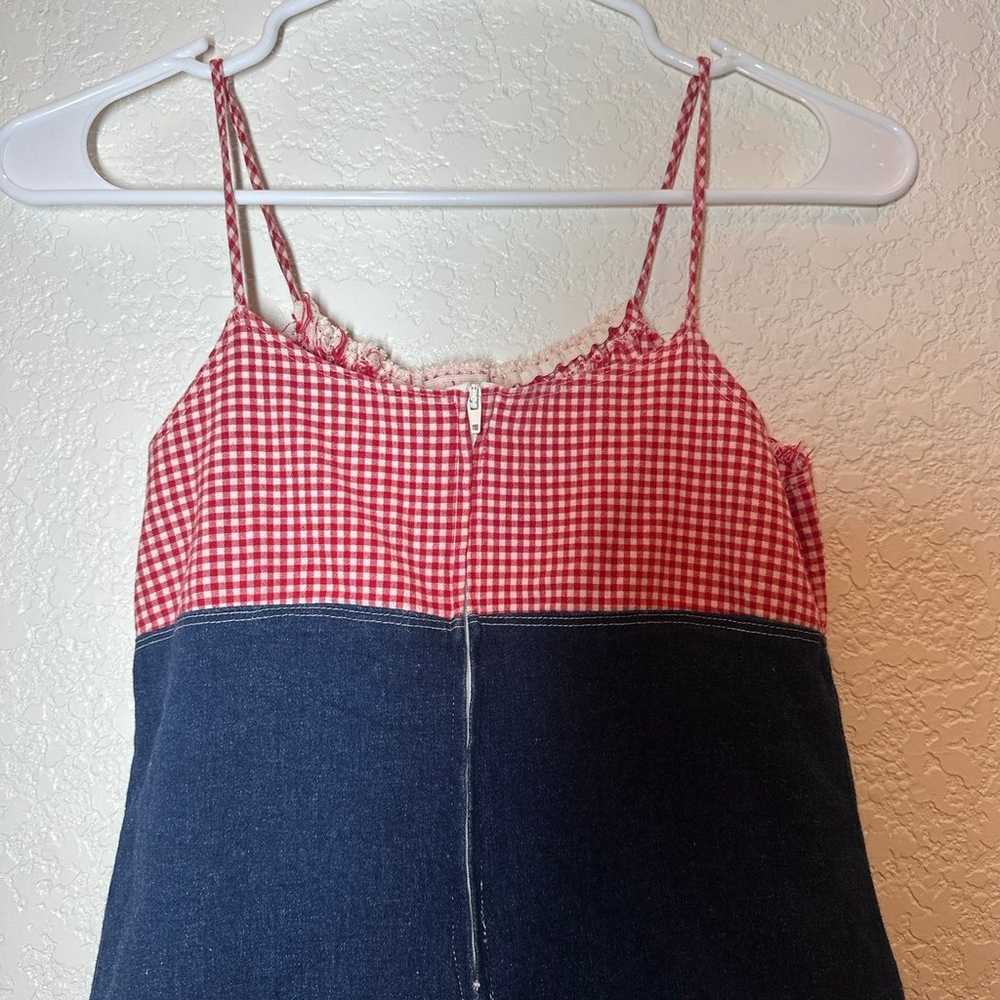 Women’s Vintage Gingham Dress - image 5