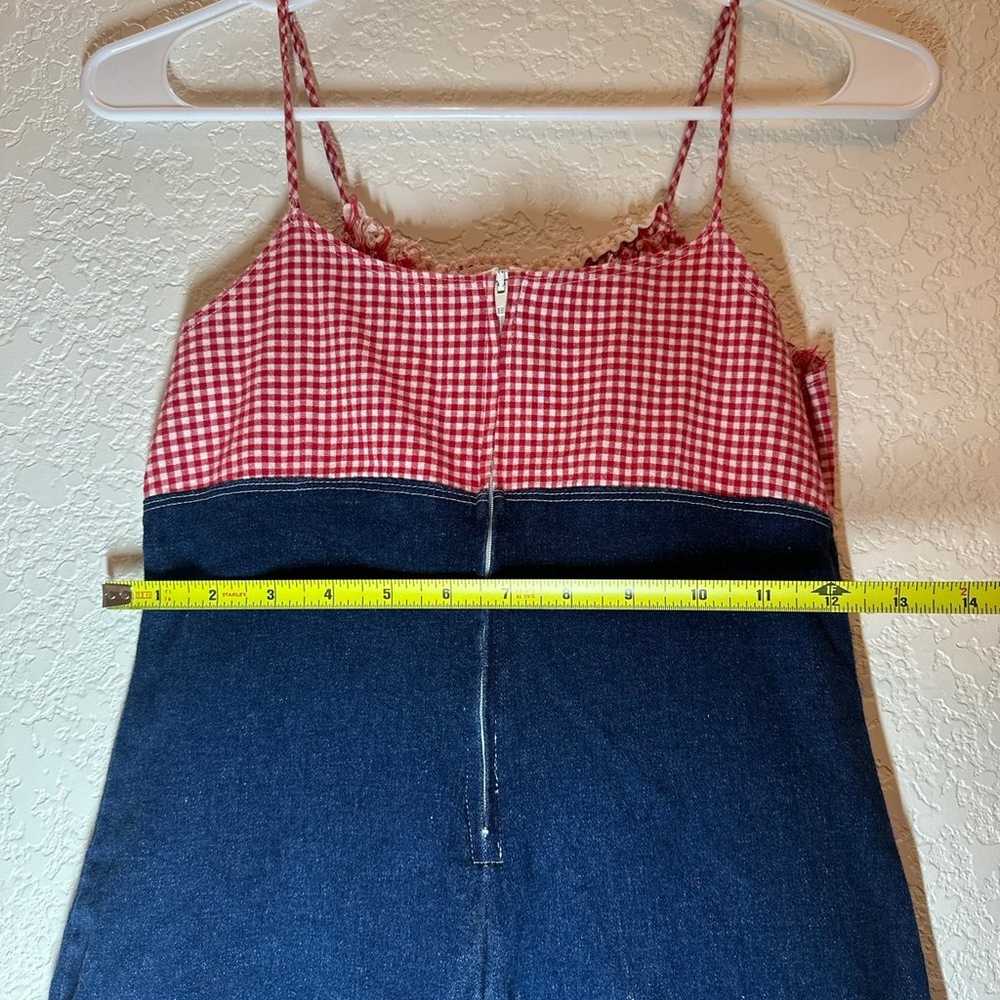 Women’s Vintage Gingham Dress - image 8