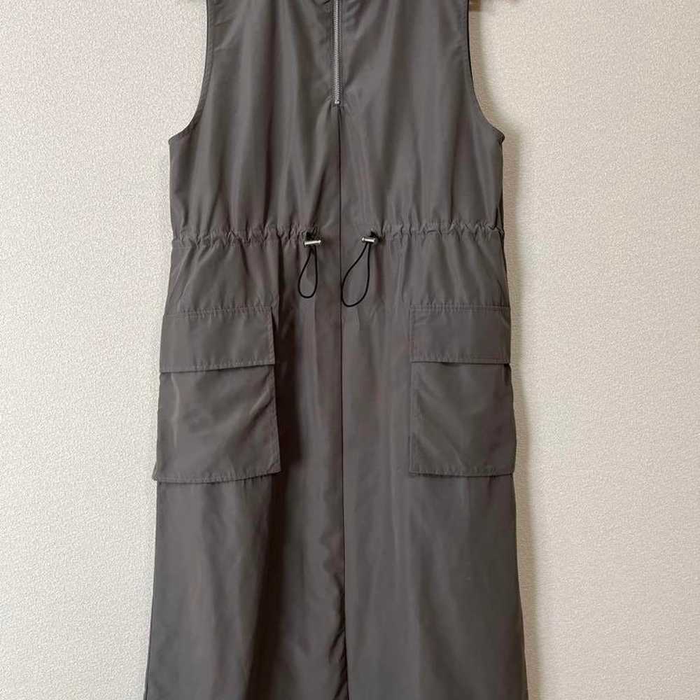 jaVa sleeveless long dress M gray - image 1