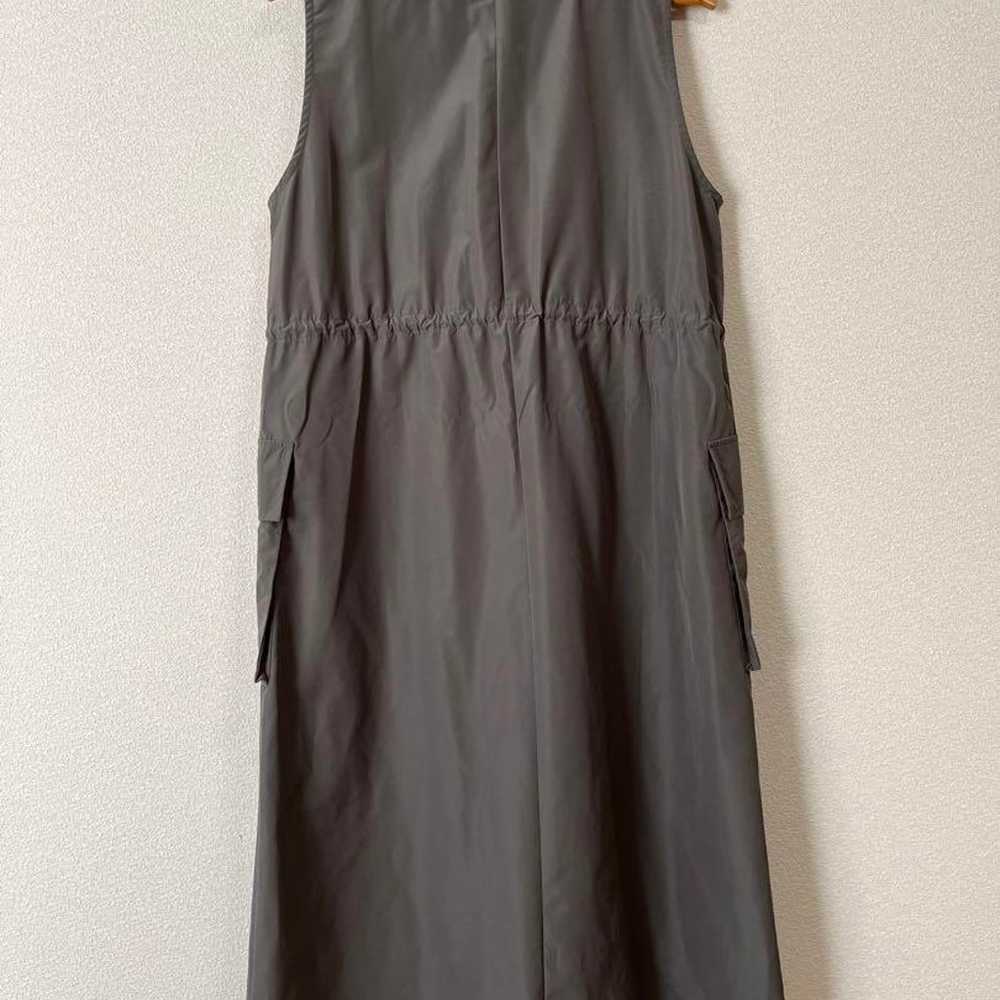 jaVa sleeveless long dress M gray - image 2